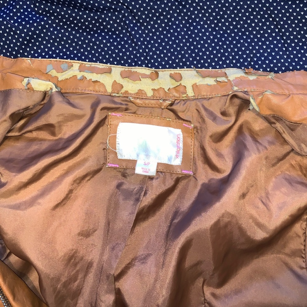 Well-loved chestnut jacket S - Picture 10 of 11